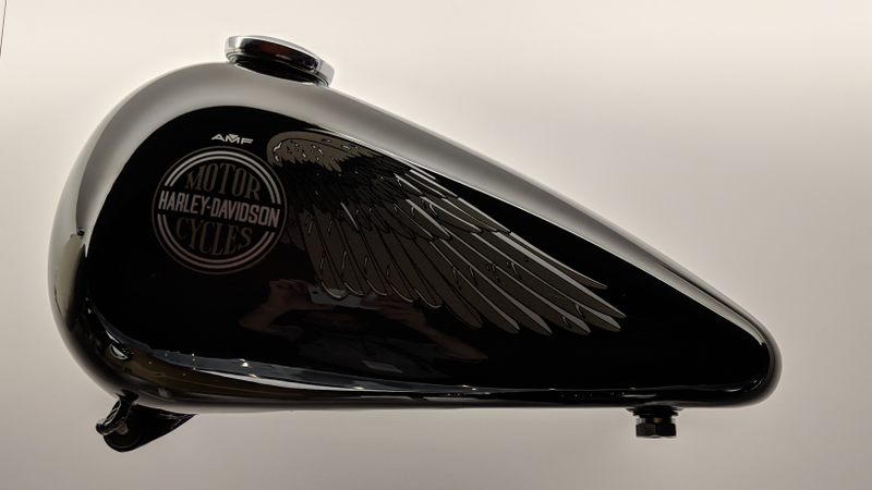 Illustration for article titled Here Is Nearly Every Harley-Davidson Gas Tank Logo